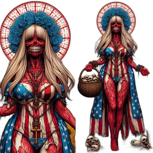 concept art, comic book art, fantasy art, 3d render transparent PNG cut-out
