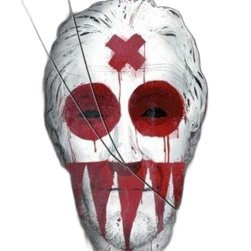 mask, face, umbrella, creature transparent PNG cut-out