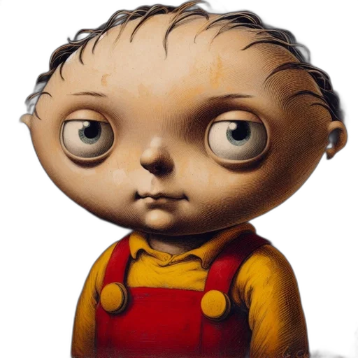 face, staff, creature, mask transparent PNG cut-out