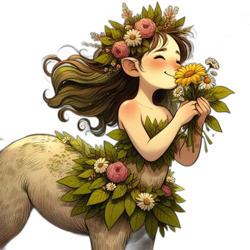 fantasy art, concept art, watercolor, pixel art transparent PNG cut-out