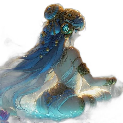 dragon, creature, mask, dress transparent PNG cut-out