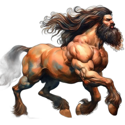 animal, creature, dragon, hair transparent PNG cut-out