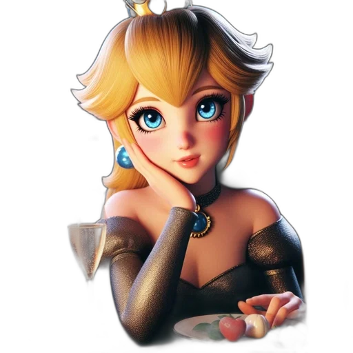 crown, jewelry, dress, staff transparent PNG cut-out