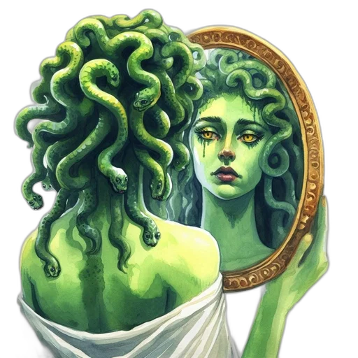 hair, face, mask, creature transparent PNG cut-out