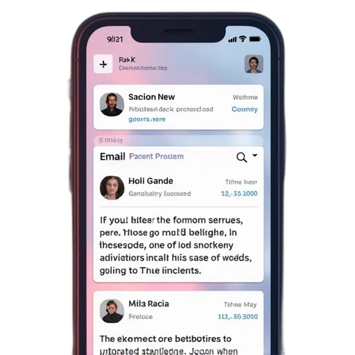 website, email, section, iphone transparent PNG cut-out