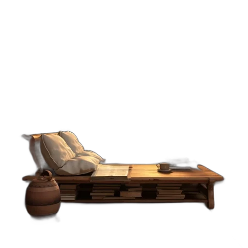 furniture, 3d render, photorealistic, concept art transparent PNG cut-out