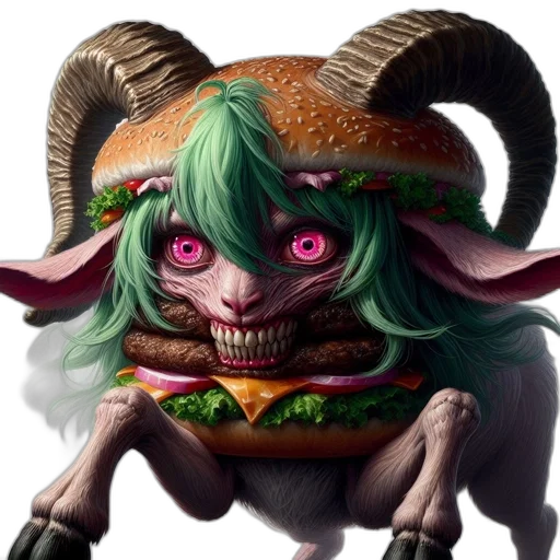 food, creature, animal, dragon transparent PNG cut-out