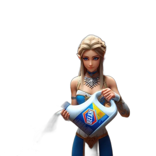 weapon, staff, sword, dress transparent PNG cut-out