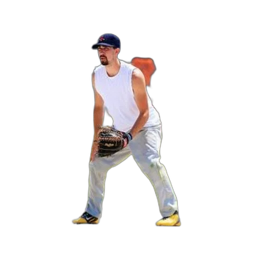 pixel art, man, white, tank transparent PNG cut-out