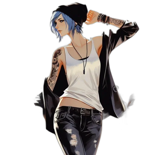 jacket, hat, concept art, photorealistic transparent PNG cut-out