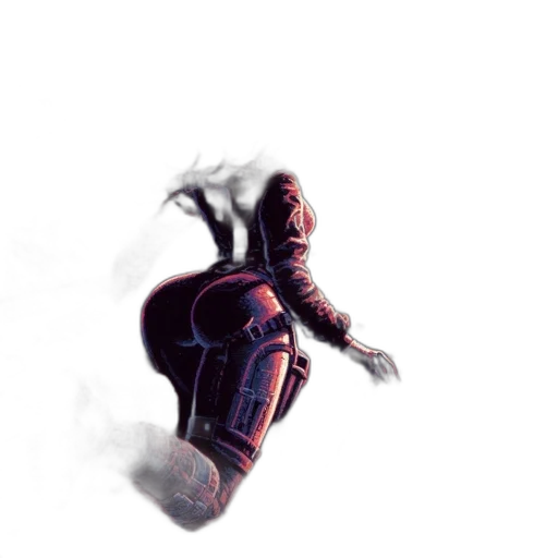 robot, jacket, mask, creature transparent PNG cut-out