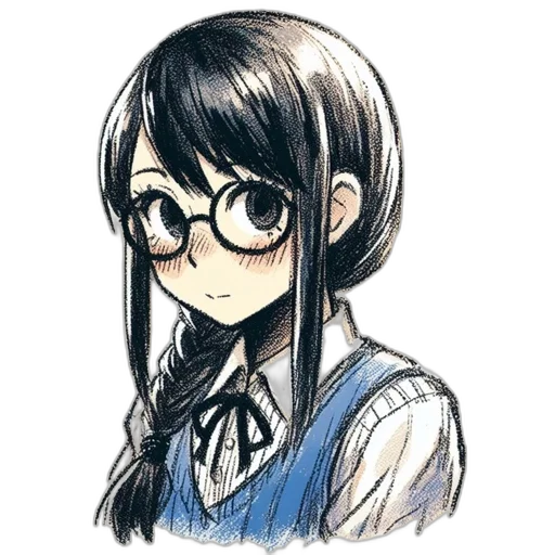 staff, face, dress, hair transparent PNG cut-out