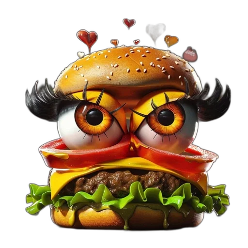 food, animal, face, creature transparent PNG cut-out