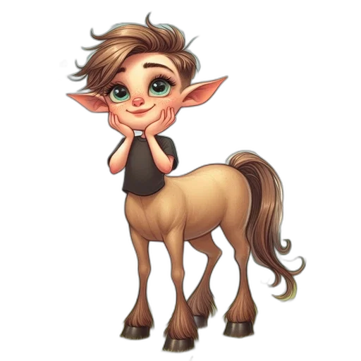 animal, staff, fantasy art, concept art transparent PNG cut-out
