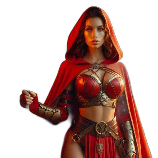fantasy art, concept art, comic book art, 3d render transparent PNG cut-out