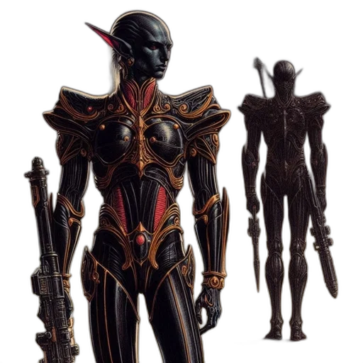 robot, concept art, fantasy art, comic book art transparent PNG cut-out