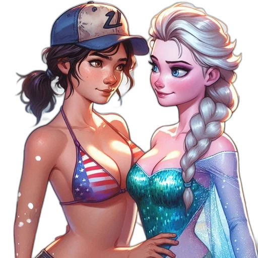 comic book art, concept art, fantasy art, cartoon transparent PNG cut-out