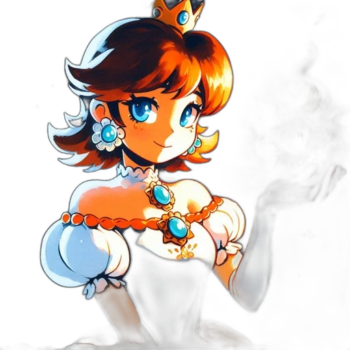 crown, dress, staff, jewelry transparent PNG cut-out