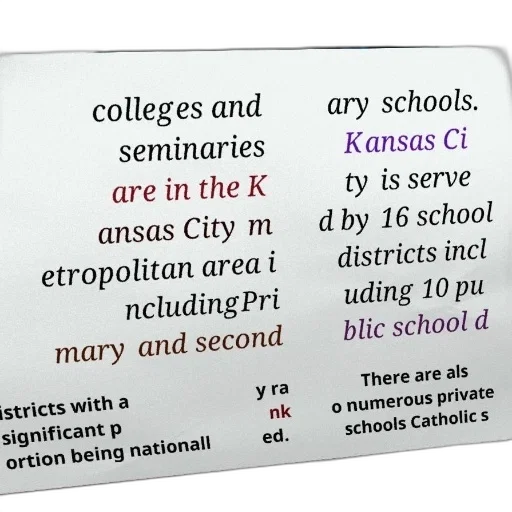 kansas, city, educational, landscape transparent PNG cut-out