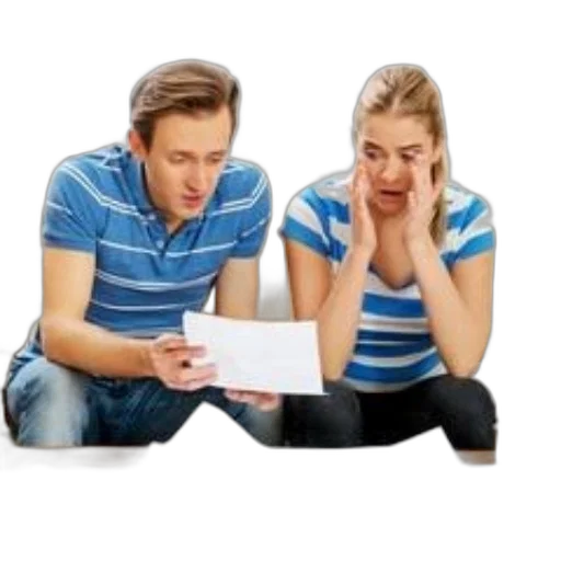 furniture, couple, sits, couch transparent PNG cut-out