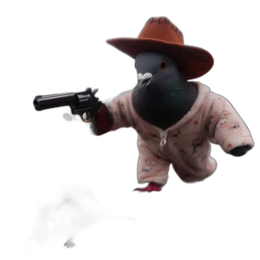 animal, weapon, hat, creature transparent PNG cut-out