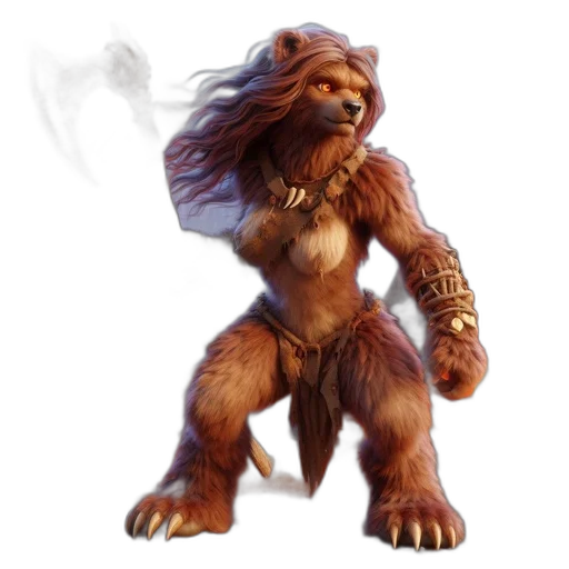 staff, creature, concept art, fantasy art transparent PNG cut-out