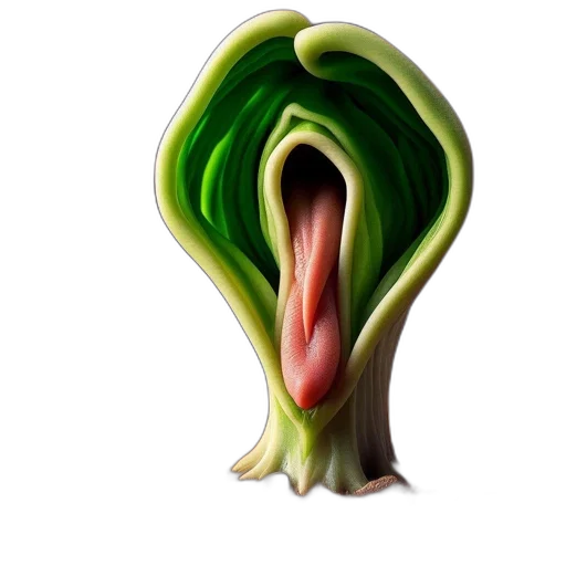 food, face, flower, creature transparent PNG cut-out