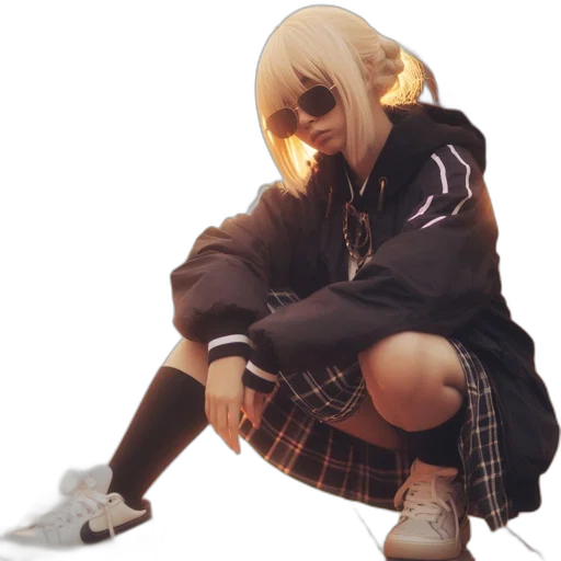 jacket, shoes, creature, dress transparent PNG cut-out
