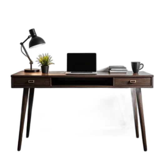 furniture, staff, 3d render, earth tones transparent PNG cut-out