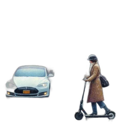 car, robot, hat, concept art transparent PNG cut-out