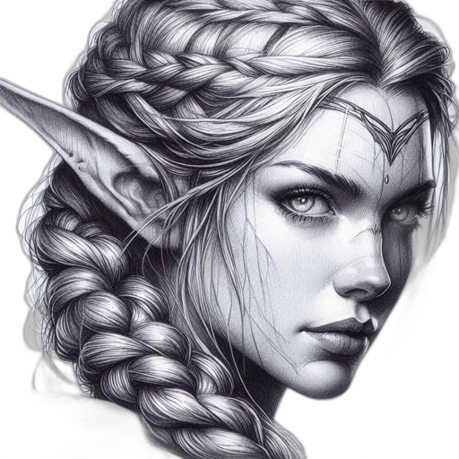 face, dragon, staff, jewelry transparent PNG cut-out