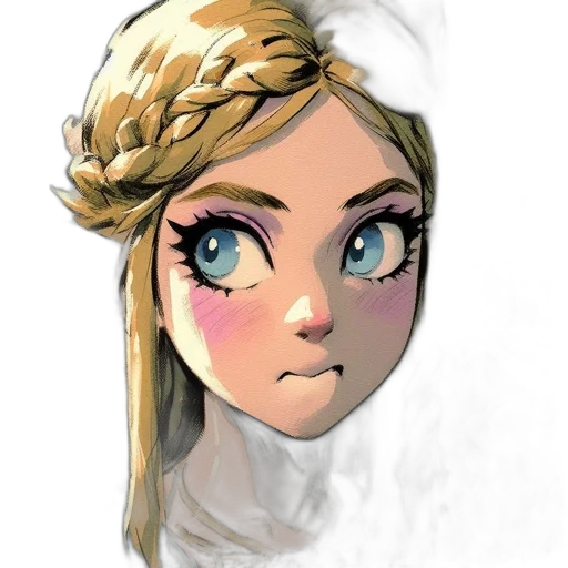 face, crown, staff, jewelry transparent PNG cut-out