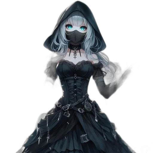 mask, dress, face, robot transparent PNG cut-out