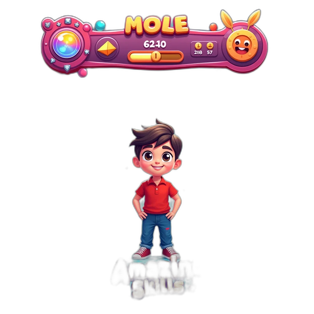 staff, 3d render, pixel art, concept art transparent PNG cut-out