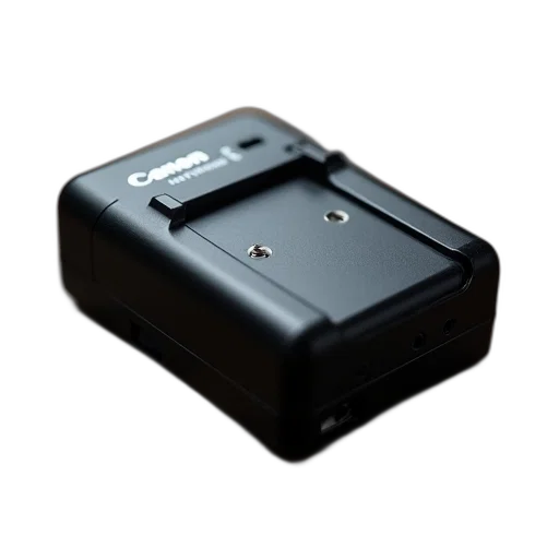 lithium, charger, canon, camera transparent PNG cut-out