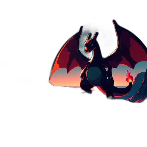 dragon, mask, creature, crown transparent PNG cut-out