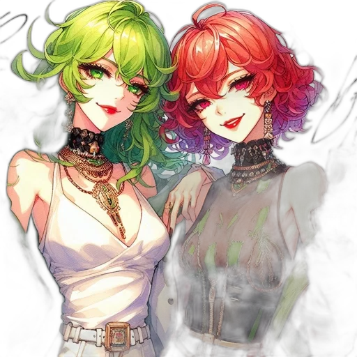 mask, staff, watercolor, anime transparent PNG cut-out