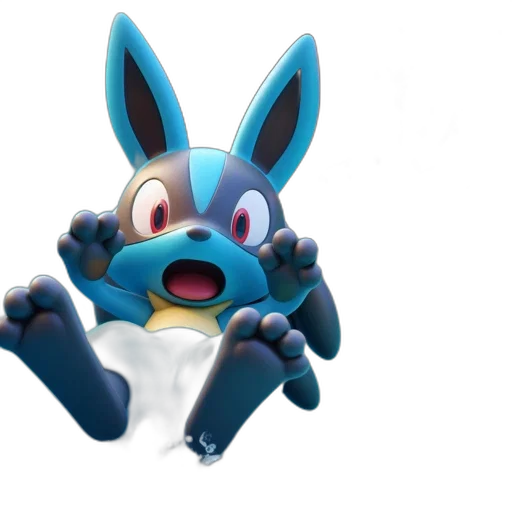 creature, animal, 3d render, concept art transparent PNG cut-out
