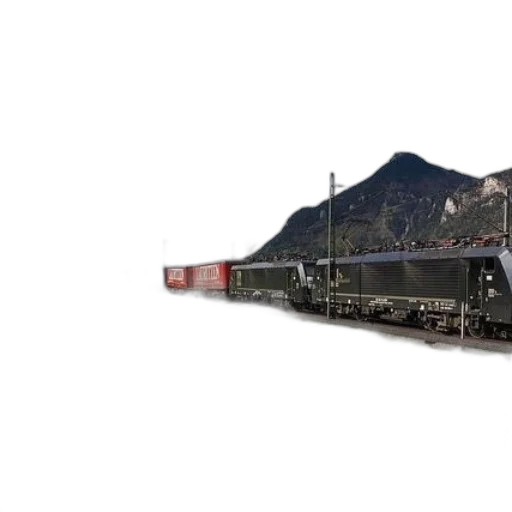 3d render, photorealistic, concept art, freight transparent PNG cut-out