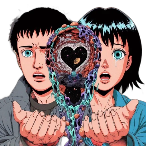 robot, jewelry, comic book art, anime transparent PNG cut-out