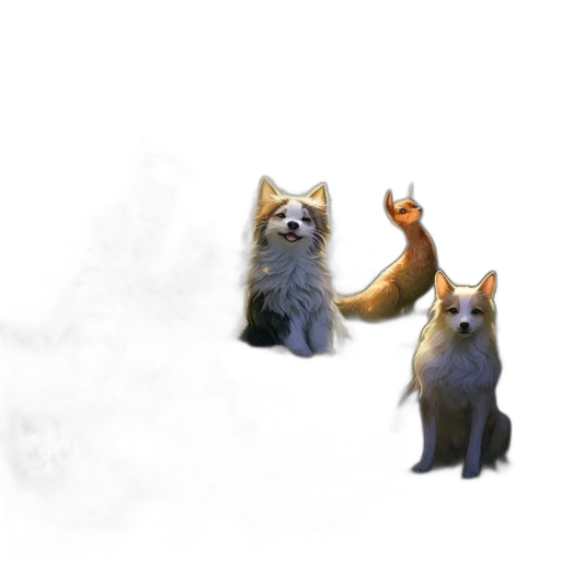 creature, staff, animal, concept art transparent PNG cut-out