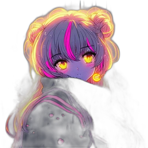 mask, face, hair, creature transparent PNG cut-out