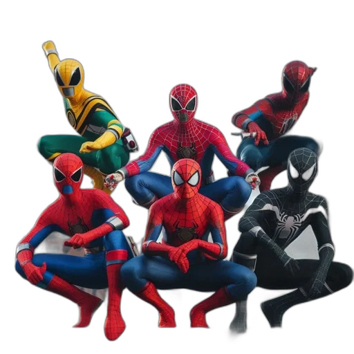 mask, concept art, comic book art, 3d render transparent PNG cut-out