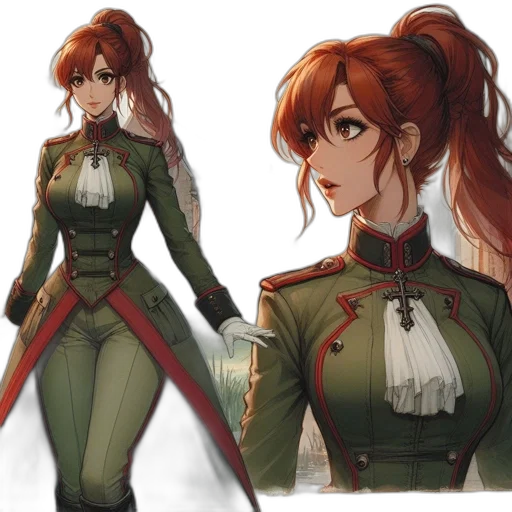 staff, jacket, concept art, fantasy art transparent PNG cut-out