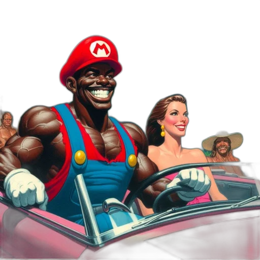 car, weapon, concept art, comic book art transparent PNG cut-out