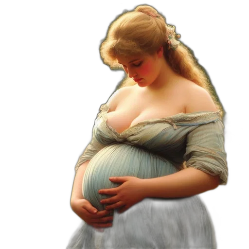 dress, photorealistic, oil painting, concept art transparent PNG cut-out