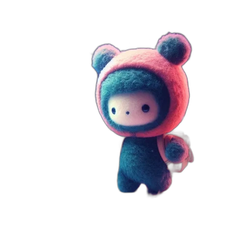 creature, animal, staff, 3d render transparent PNG cut-out