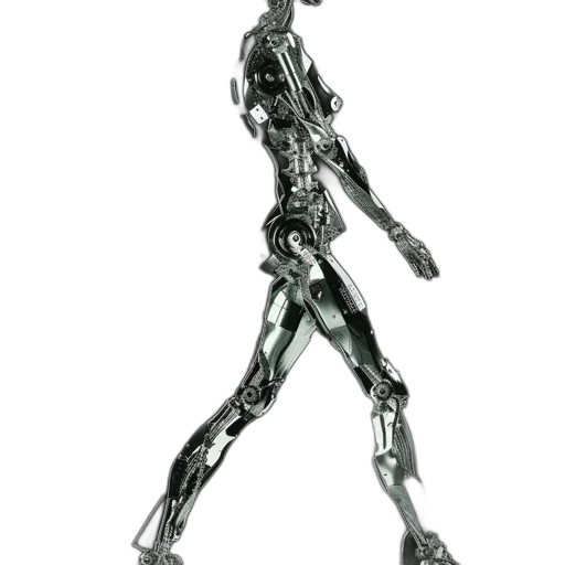robot, staff, weapon, jewelry transparent PNG cut-out