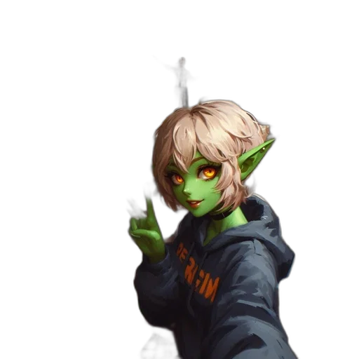 staff, jacket, dragon, face transparent PNG cut-out
