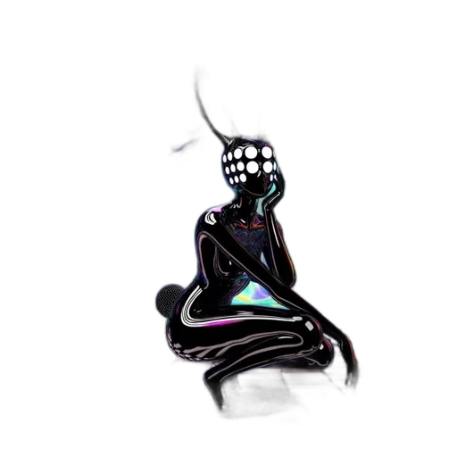 jewelry, dress, mask, robot transparent PNG cut-out